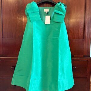 Sugarlips Green A-line Cocktail Dress with Pockets